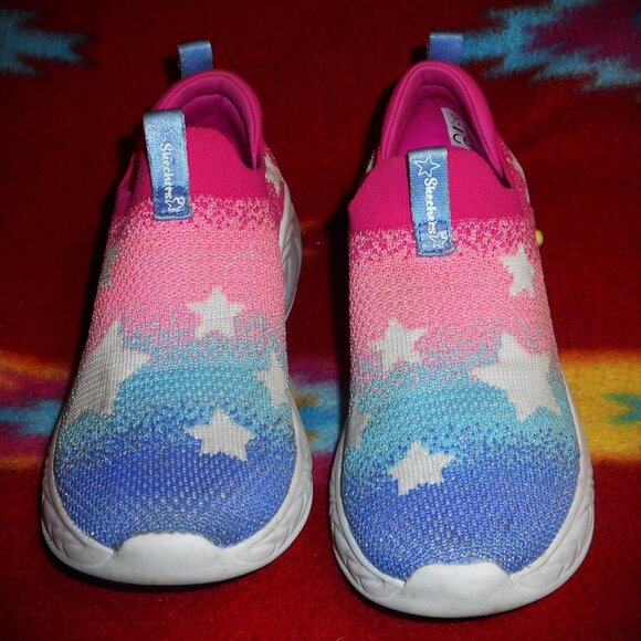 Skechers Unicorn Dreams Sherbert Stars Sneaker *Little Kids Size: 13.5 - Picture 3 of 10